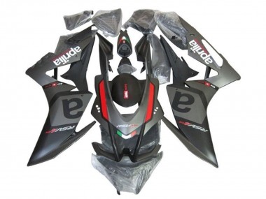 Preisgünstige Aprilia RSV4 1000 Motorrad Verkleidung 2009-2015 - Matt Schwarz Grau Rot