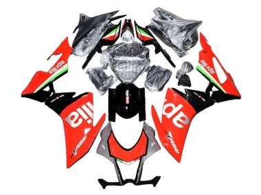 Preisgünstige Aprilia RSV4 1000 Motorrad Verkleidung 2009-2015 - Rot Silber Schwarz Grun Weiss