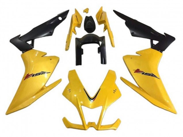Preisgünstige Aprilia RSV4 1000 Motorrad Verkleidung 2009-2015 - Gelb Schwarz