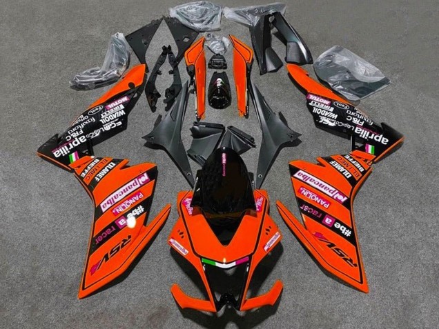 Preisgünstige Aprilia RSV4 1000 Motorrad Verkleidung 2009-2015 - Rot Schwarz