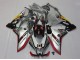 Preisgünstige Aprilia RSV4 1000 Motorrad Verkleidung 2009-2015 - Silber Rot Schwarz Gelb