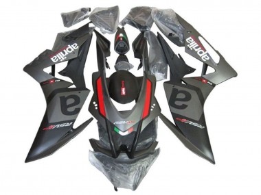 Preisgünstige Aprilia RSV4 1000 Motorrad Verkleidung 2016-2020 - Matt Schwarz Grau Rot