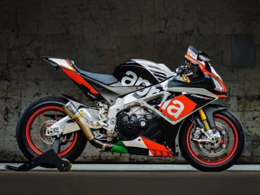 Preisgünstige Aprilia RSV4 1000 Motorrad Verkleidung 2016-2020 - Matt Schwarz Silber Rot Grun