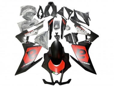 Preisgünstige Aprilia RSV4 1000 Motorrad Verkleidung 2016-2020 - Matt Schwarz Rot Weiss