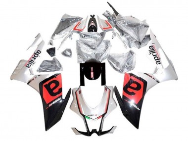 Preisgünstige Aprilia RSV4 1000 Motorrad Verkleidung 2016-2020 - Silber Schwarz Rot