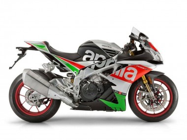 Preisgünstige Aprilia RSV4 1000 Motorrad Verkleidung 2016-2020 - Silber Rot Schwarz Grun