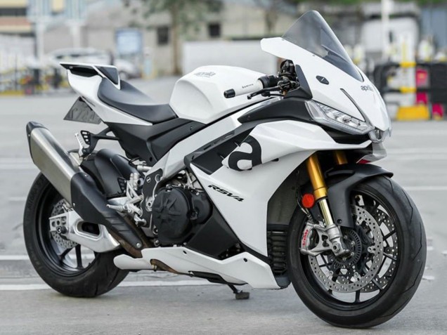 Preisgünstige Aprilia RSV4 1100 Motorrad Verkleidung 2021-2024 - Weiss