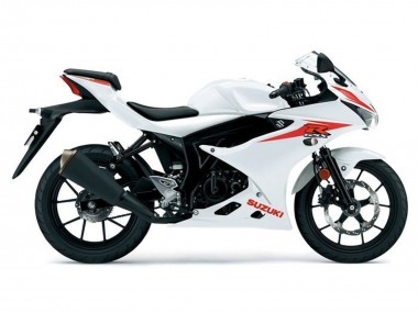 Preisgünstige Suzuki GSXR125 Motorrad Verkleidung 2017-2025 - Weiss Rot
