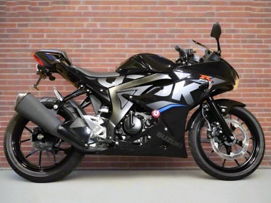 Preisgünstige Suzuki GSXR125 Motorrad Verkleidung 2017-2025 - Schwarz Silber Blau