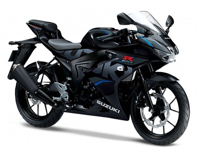 Preisgünstige Suzuki GSXR125 Motorrad Verkleidung 2017-2025 - Schwarz Blau