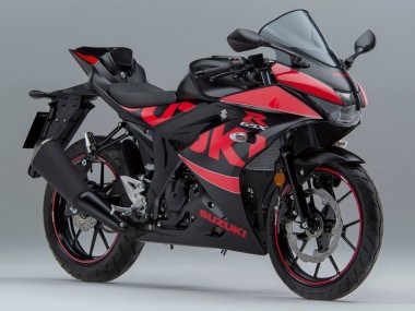 Preisgünstige Suzuki GSXR125 Motorrad Verkleidung 2017-2025 - Schwarz Rot