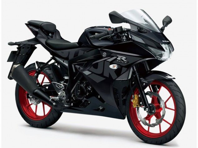 Preisgünstige Suzuki GSXR125 Motorrad Verkleidung 2017-2025 - Schwarz