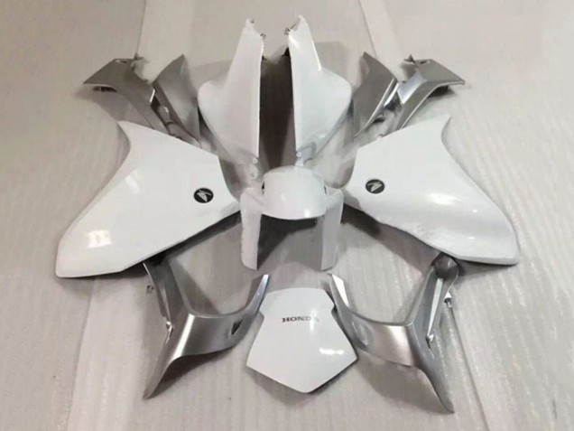 Preisgünstige Honda VFR 1200 Motorrad Verkleidung 2010-2014 - Silber Weiss