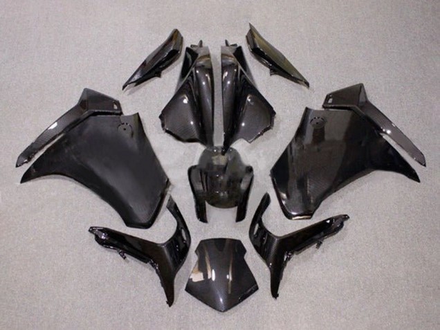 Preisgünstige Honda VFR 1200 Motorrad Verkleidung 2010-2014 - Schwarze Carbonfaser