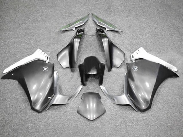 Preisgünstige Honda VFR 1200 Motorrad Verkleidung 2010-2014 - Silber Weiss