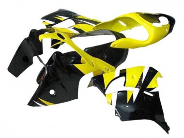 Preisgünstige Kawasaki ZX9R Motorrad Verkleidung 2000-2001 - Gelb Schwarz