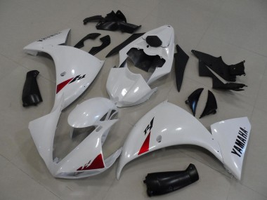 Preisgünstige Yamaha YZF R1 Motorrad Verkleidung 2009-2011 - Weiss