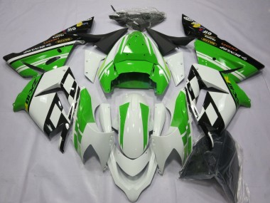 Preisgünstige Kawasaki ZX10R Motorrad Verkleidung 2004-2005 - Weiss Grun