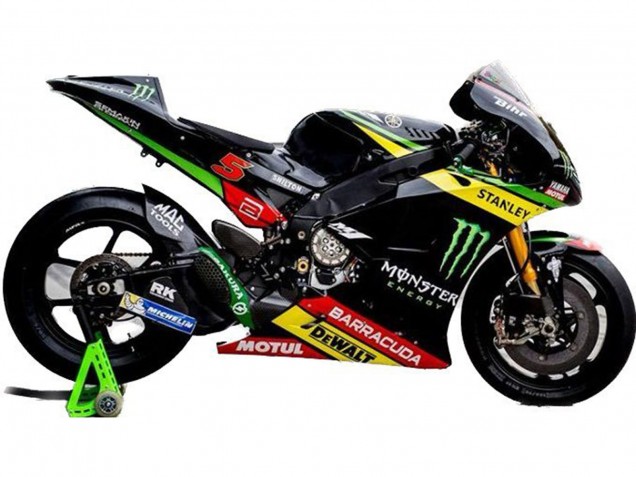 Preisgünstige Kawasaki ZX10R Motorrad Verkleidung 2006-2007 - Glanzendes Schwarz Gelb Grun Rot Motul Monster Energy Barracuda DeWalt