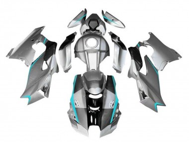 Preisgünstige Kawasaki ZX10R Motorrad Verkleidung 2021-2025 - Silber Grau Schwarz Blau