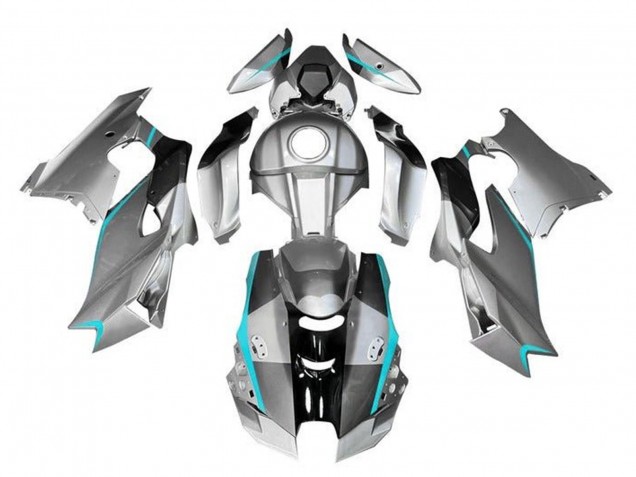 Preisgünstige Kawasaki ZX10R Motorrad Verkleidung 2021-2025 - Silber Grau Schwarz Blau