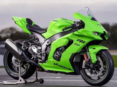 Preisgünstige Kawasaki ZX10R Motorrad Verkleidung 2021-2025 - Grun Schwarz