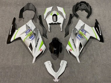 Preisgünstige Kawasaki EX300 Motorrad Verkleidung 2013-2024 - Weiss Silber Grun Schwarz