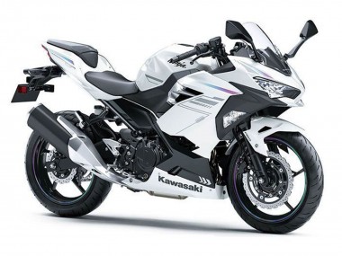 Preisgünstige Kawasaki Ninja 400 Motorrad Verkleidung 2018-2024 - Perl Weiss Blizzard
