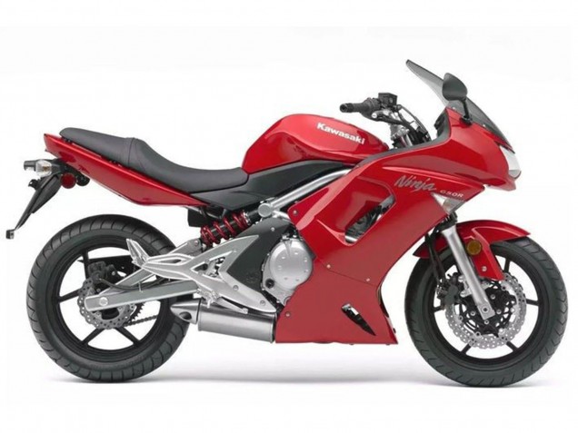Preisgünstige Kawasaki Ninja 650 EX650 Motorrad Verkleidung 2006-2008 - Rot