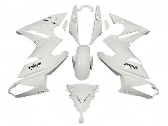 Preisgünstige Kawasaki Ninja 650 EX650 Motorrad Verkleidung 2009-2011 - Weiss