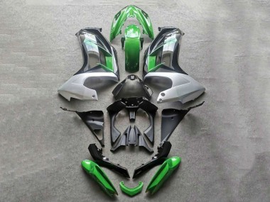 Preisgünstige Kawasaki Ninja 650 EX650 Motorrad Verkleidung 2012-2016 - Grun Grau Schwarz