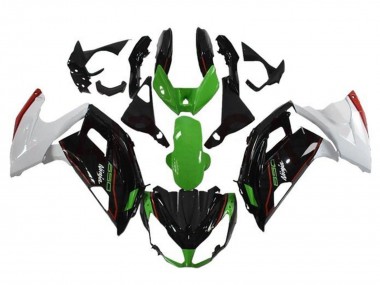 Preisgünstige Kawasaki Ninja 650 EX650 Motorrad Verkleidung 2012-2016 - Grun Schwarz Weiss Rot