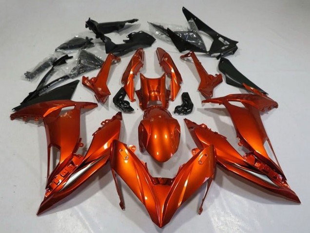 Preisgünstige Kawasaki Ninja 650 EX650 Motorrad Verkleidung 2017-2019 - Orange