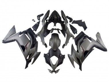 Preisgünstige Kawasaki Ninja 650 EX650 Motorrad Verkleidung 2020-2025 - Matt Grau Matt Schwarz