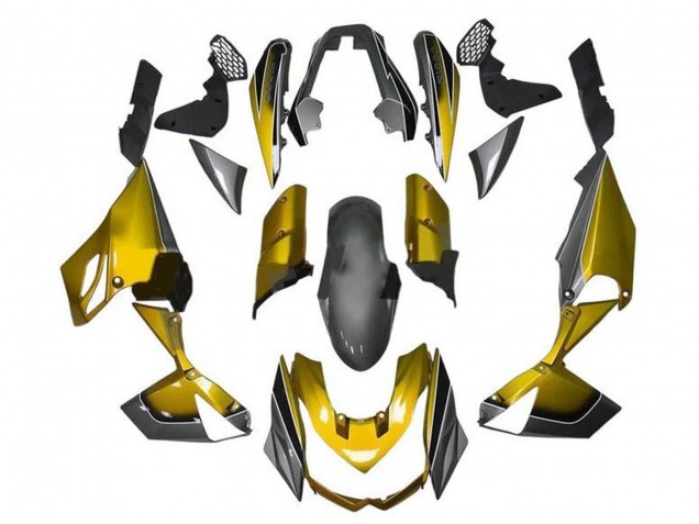 Preisgünstige Kawasaki Z1000 Motorrad Verkleidung 2010-2013 - Gold