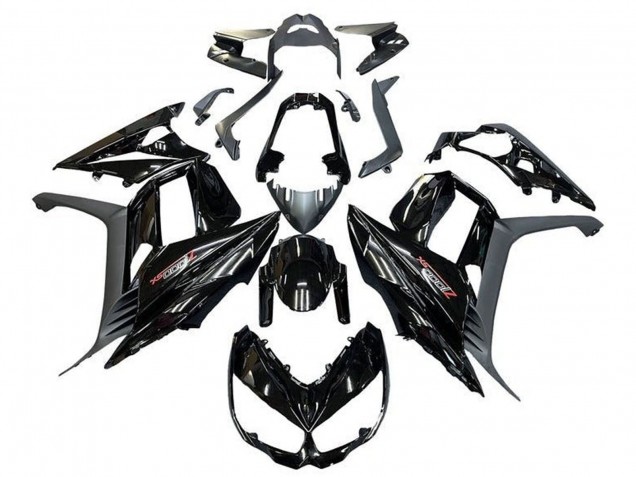 Preisgünstige Kawasaki Z1000SX Motorrad Verkleidung 2010-2016 - Glanzendes Schwarz