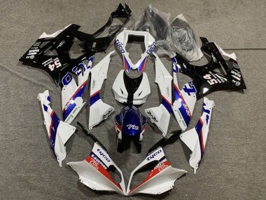Preisgünstige BMW S1000RR Motorrad Verkleidung 2009-2014 - Weiss Rot Blau Glanzendes Schwarz Tyco