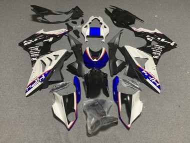 Preisgünstige BMW S1000RR Motorrad Verkleidung Kit 2009-2014 - Weiss Rot Blau Glanzendes Schwarz HP