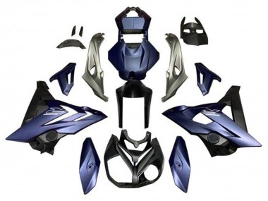 Preisgünstige BMW S1000RR Motorrad Verkleidung 2015-2016 - Silber Matt Blau Matt Schwarz