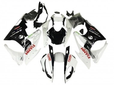 Preisgünstige BMW S1000RR Motorrad Verkleidung 2015-2016 - Perl Weiss Schwarz Fiamm
