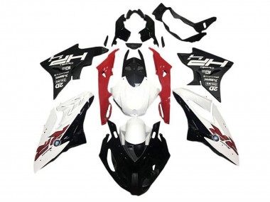 Preisgünstige BMW S1000RR Motorrad Verkleidung 2015-2016 - Weiss Rot Schwarz HP RR