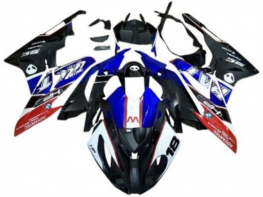 Preisgünstige BMW S1000RR Motorrad Verkleidung 2017-2018 - Weiss Blau Rot Matt Schwarz