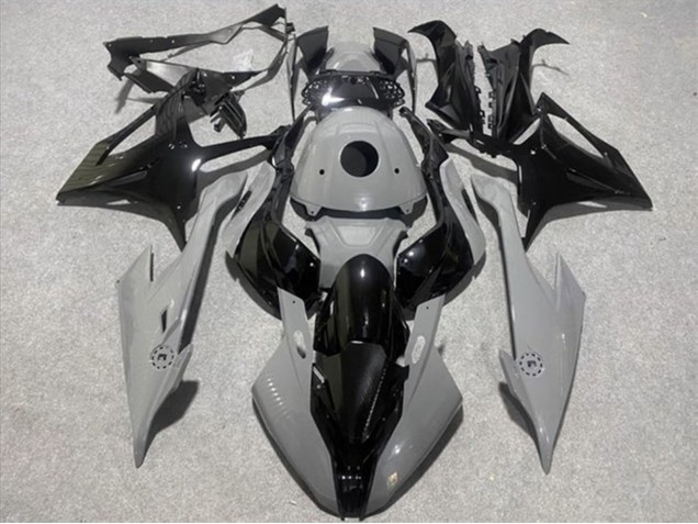 Preisgünstige BMW S1000RR Motorrad Verkleidung 2019-2022 - Grau Schwarz