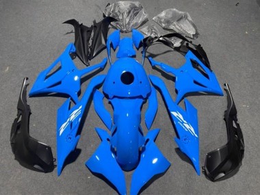 Preisgünstige BMW S1000RR Motorrad Verkleidung 2019-2022 - Blau Weiss Schwarz