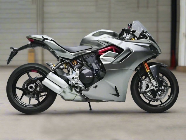 Preisgünstige Ducati 2021-2024 Ducati Supersport 950/950S Motorrad Verkleidung 2021-2024 - Silber