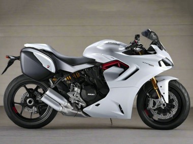 Preisgünstige Ducati 2021-2024 Ducati Supersport 950/950S Motorrad Verkleidung 2021-2024 - Perl Weiss