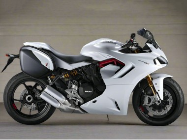 Preisgünstige Ducati 2021-2024 Ducati Supersport 950/950S Motorrad Verkleidung 2021-2024 - Perl Weiss