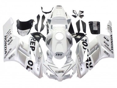 Preisgünstige Honda CBR1000RR Motorrad Verkleidung 2004-2005 - Weiss Silber Schwarz Repsol