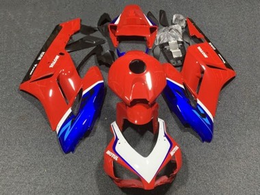 Preisgünstige Honda CBR1000RR Motorrad Verkleidung 2004-2005 - Weiss Rot Blau Motul