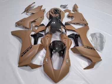 Preisgünstige Honda CBR1000RR Motorrad Verkleidung 2017-2023 - Braun Schwarz Kunst Carbonfaser